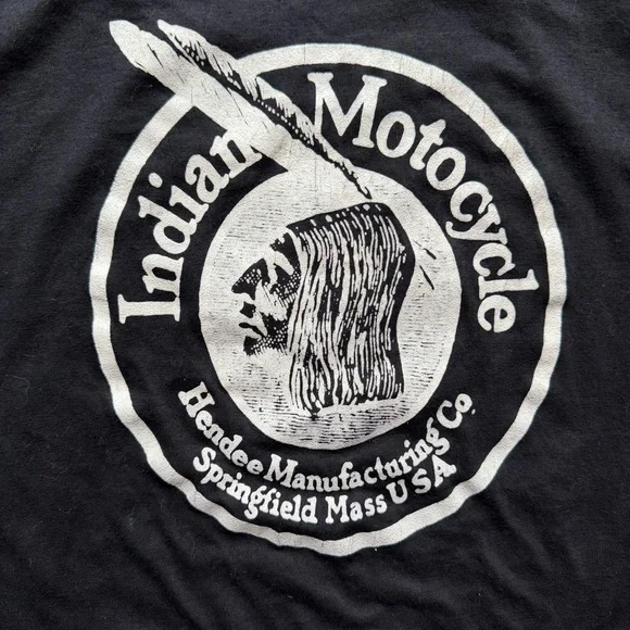 VINTAGE Indian Motorcycle tee - Picture 4 of 8